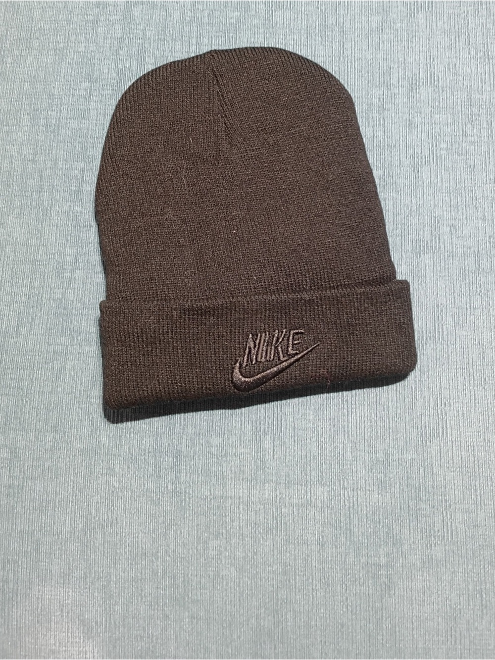 Nike Men's Black Unisex Knit Beanie Hat